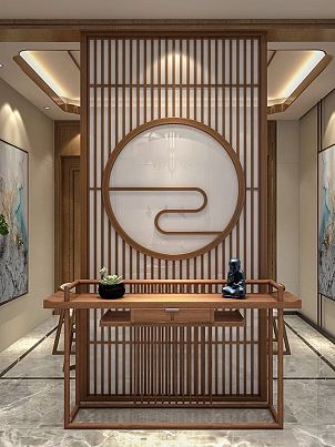 镂空隔断柜装修效果图大全