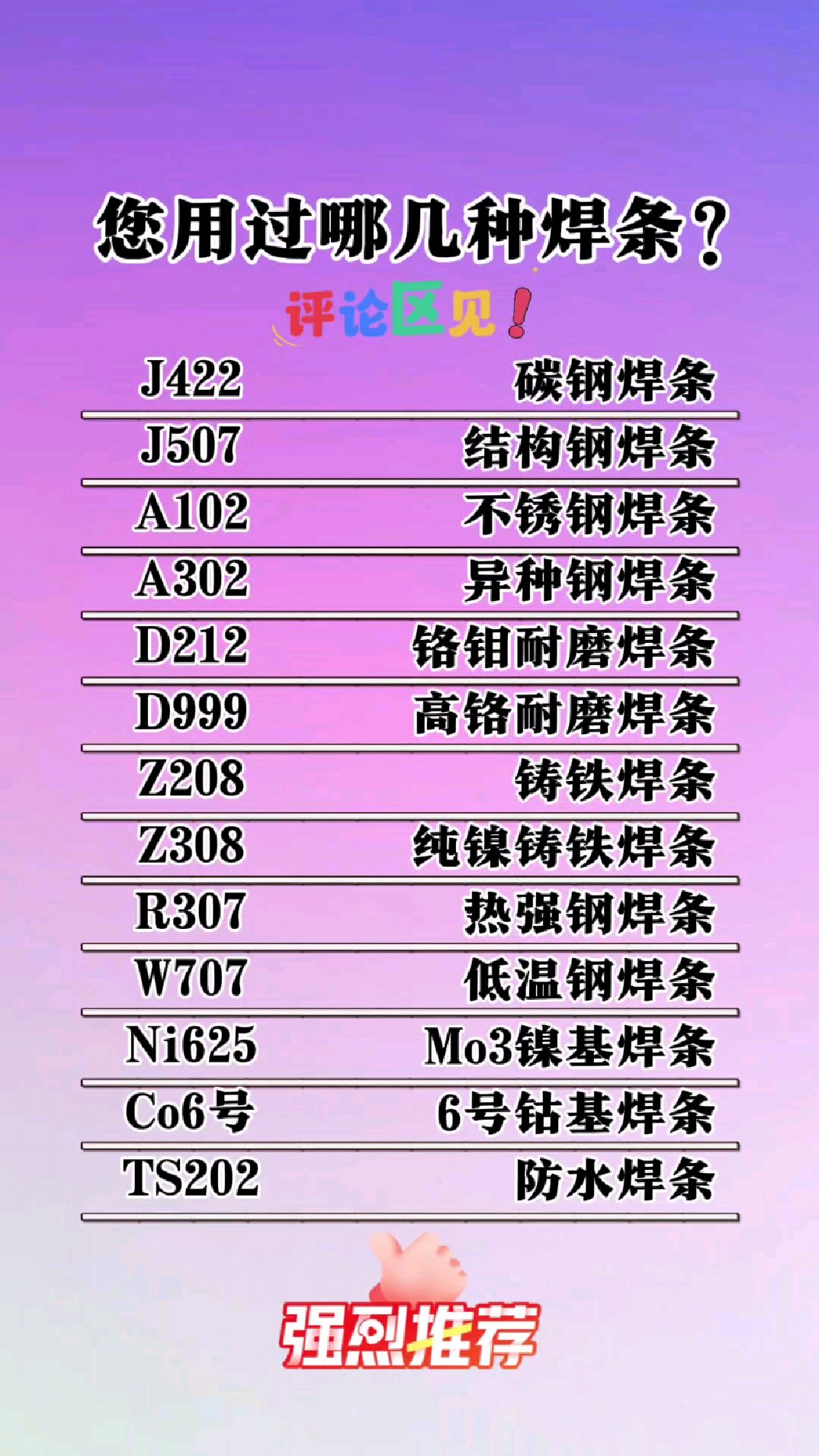 不锈钢102焊条焊接性能