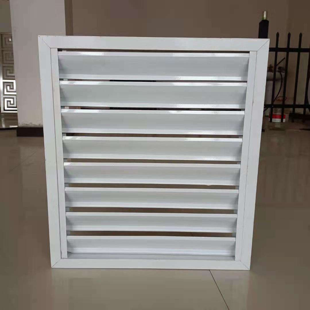 铝合金百叶窗有玻璃吗