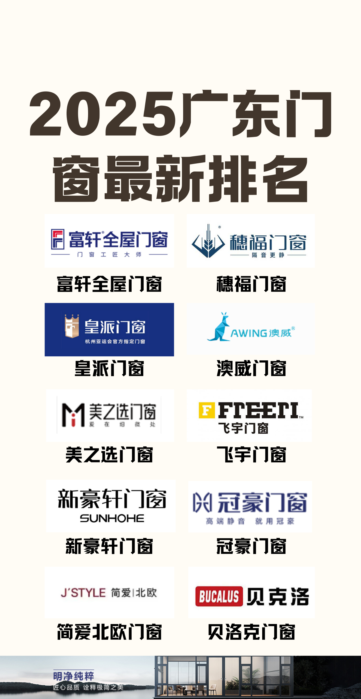 广东铝合金门窗品牌前十名有哪些,广东铝合金门窗品牌前十名有哪些