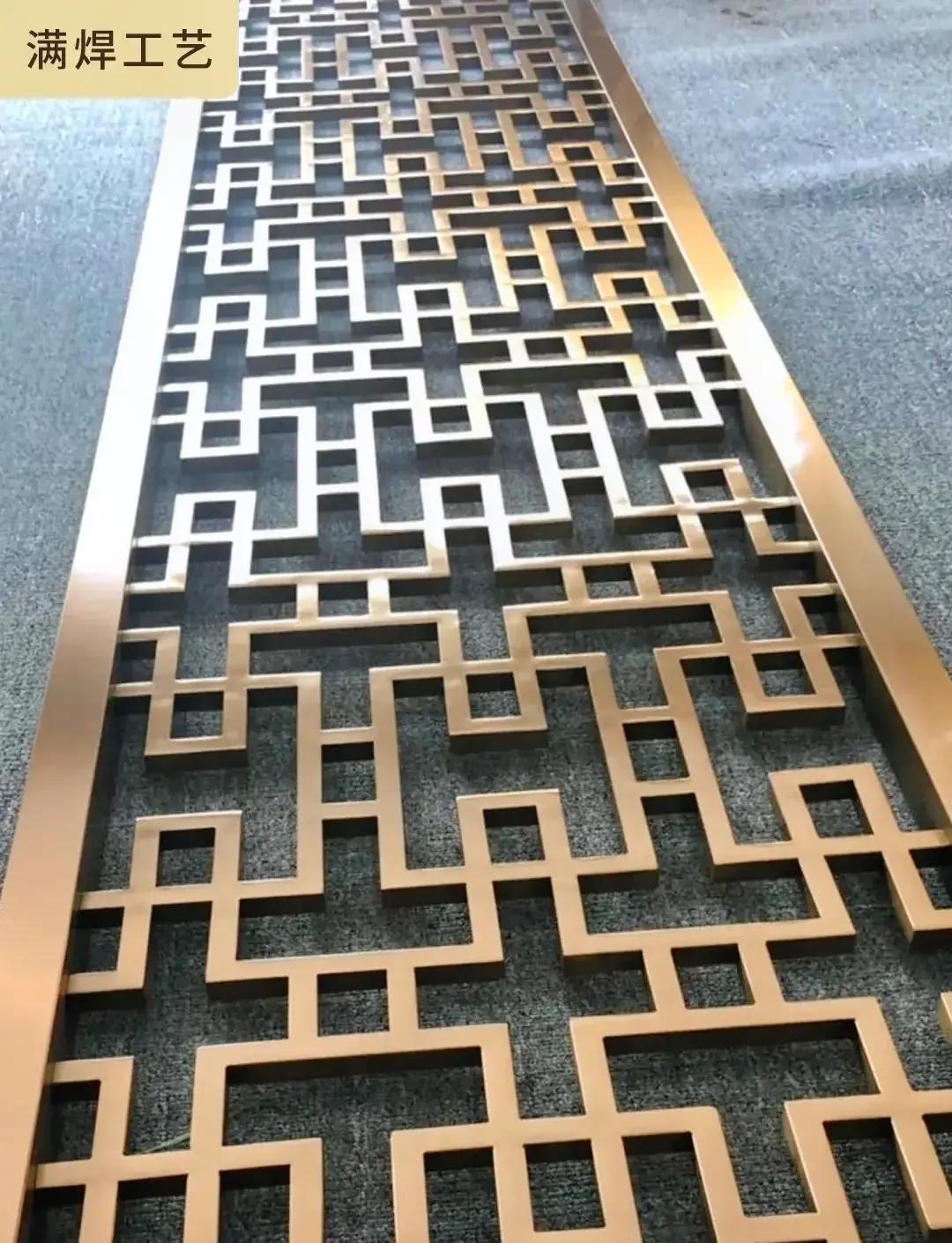 不锈钢电视背景屏风价格