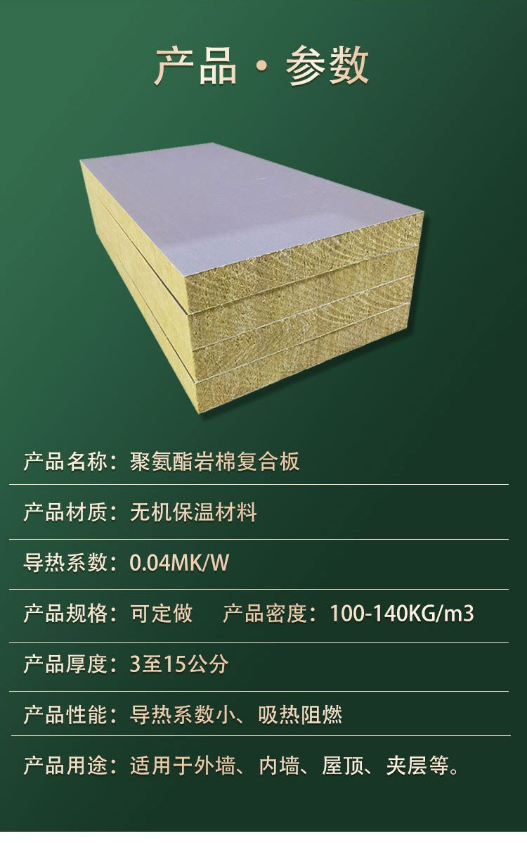 100mm保温岩棉多少钱一平米