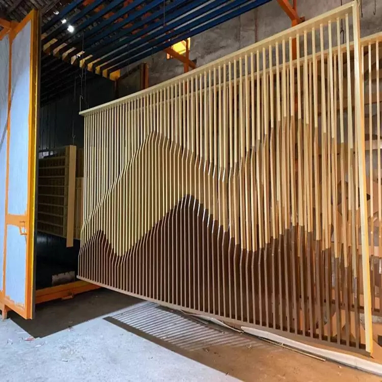 方管隔断造型图片欣赏效果图