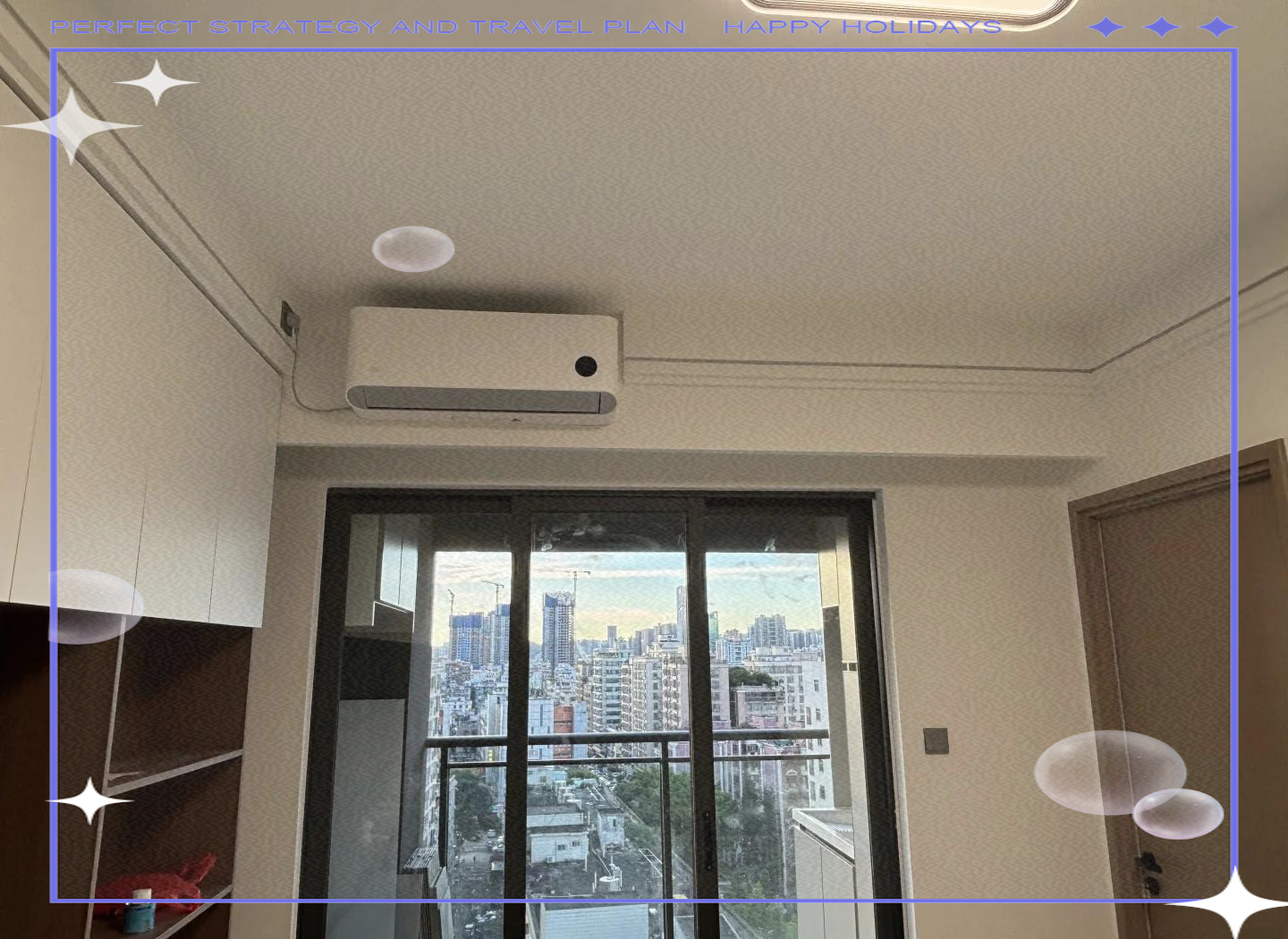 空调后面挡窗帘的支架怎么装