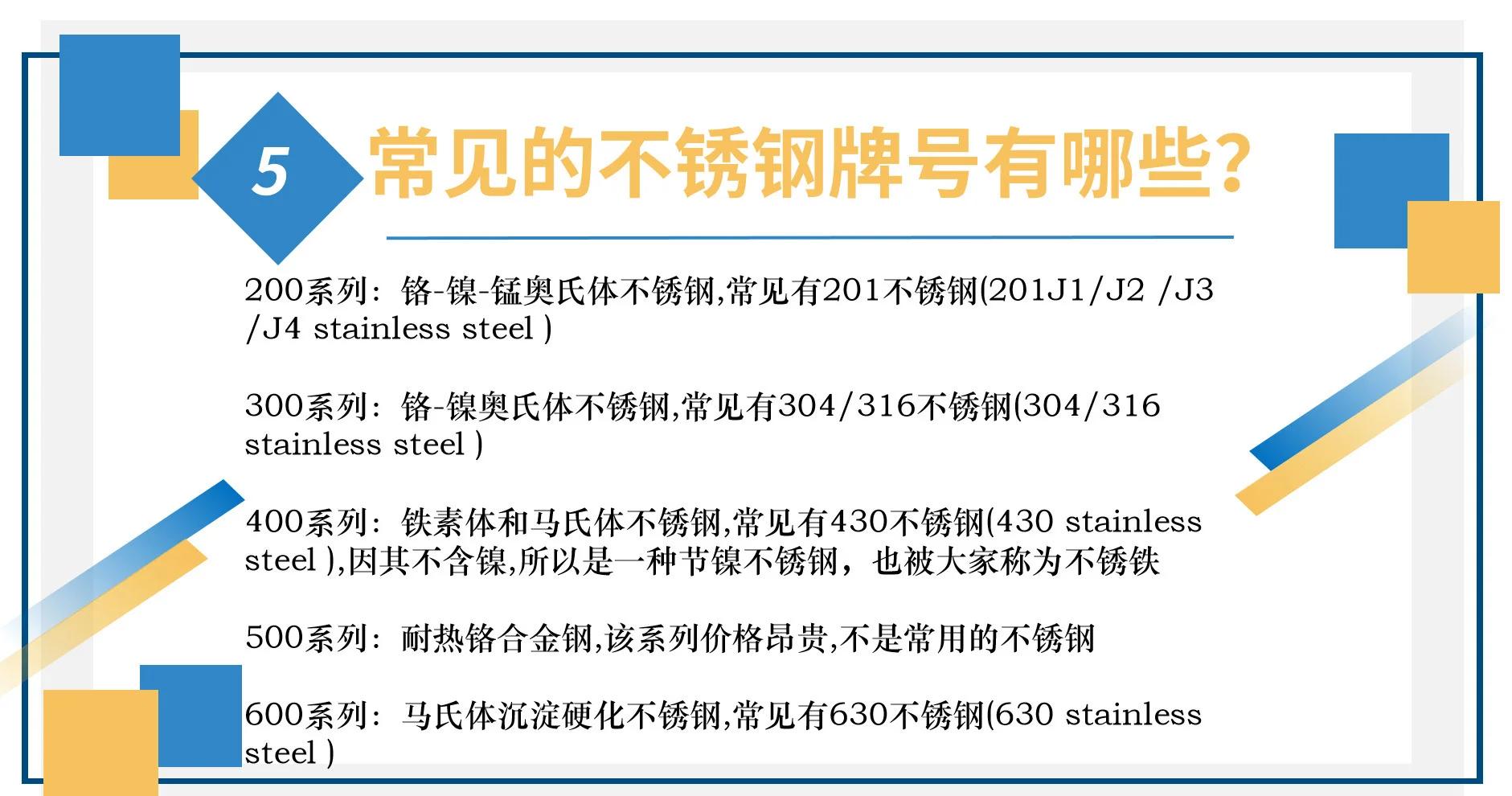 不锈钢有哪几种分类方法