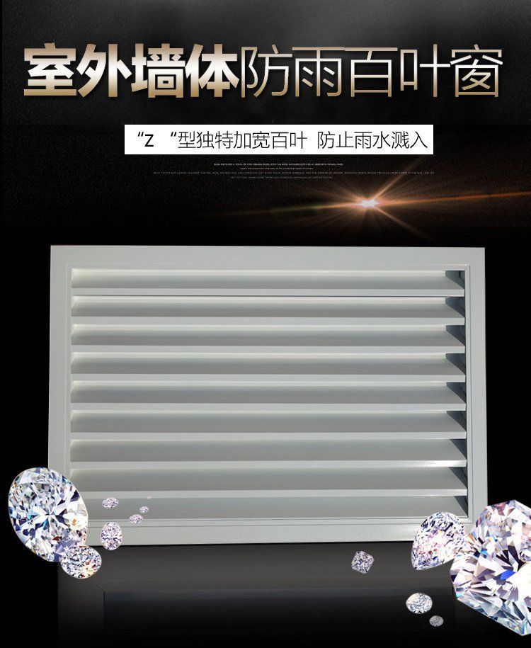 外墙防雨百叶风口图片大全